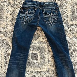 Rock Revival Women's Dark Blue Skinny Jeans